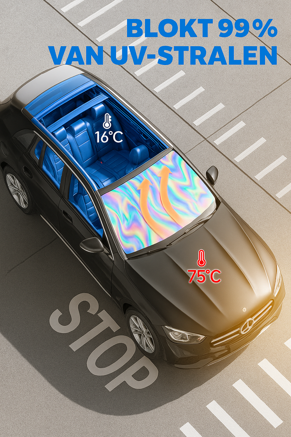 SunShield Pro™ - UV-werend scherm voor je voorruit