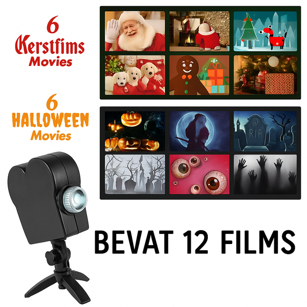 HoloShow™ - Kerst en Halloween Projector