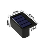 GlowGuard™ Waterdichte Solar Wandlamp voor Tuin, Hek & Oprit