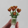 CrystalBloem™ - Glazen Bloemenboeket