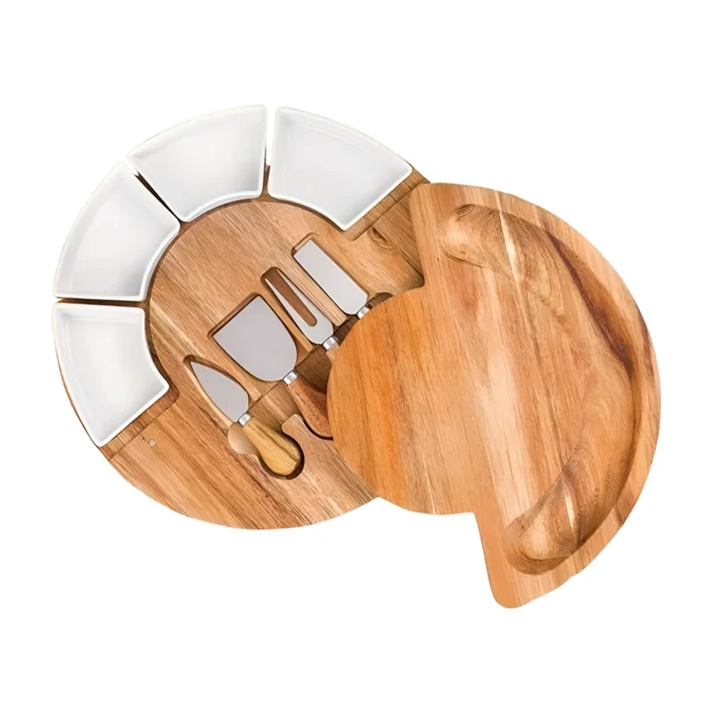 Eiken Houten Borrelplank Set