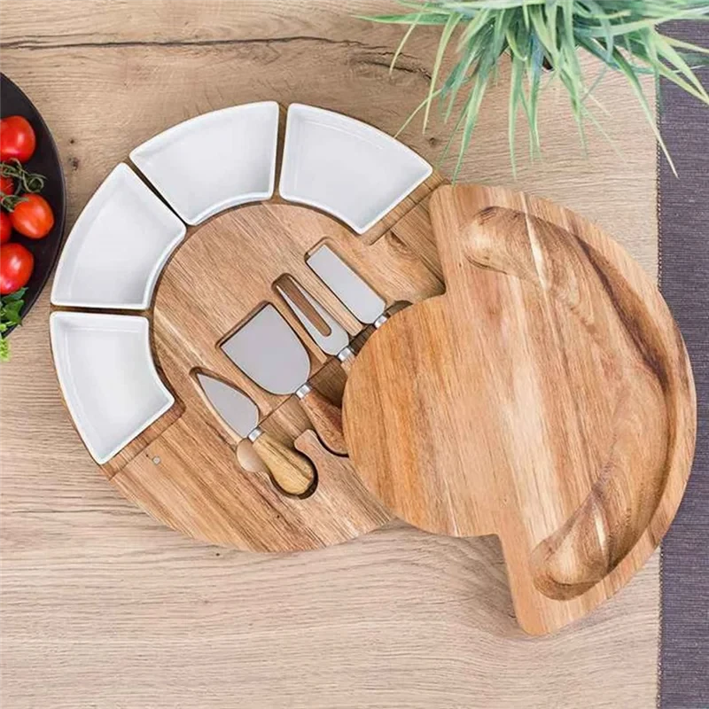 Eiken Houten Borrelplank Set