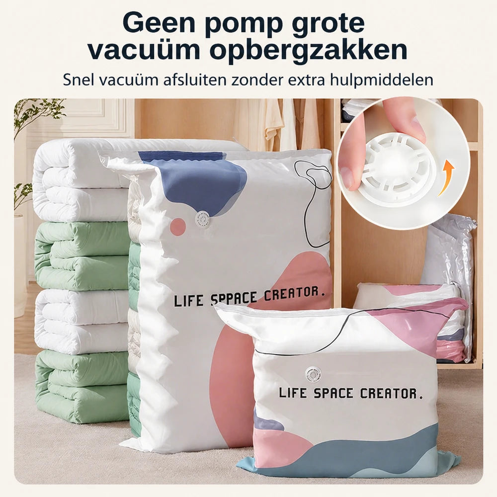 SpacePress™ -  Vacuüm Opbergzakken