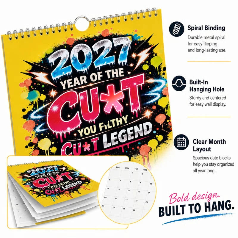 Graffiti Humor Wandkalender