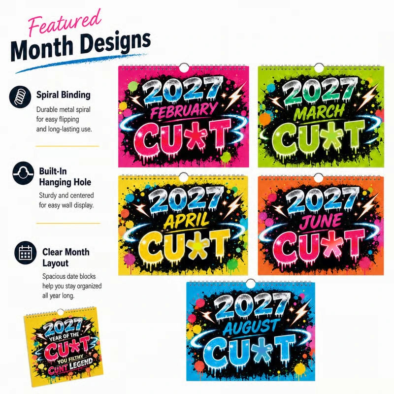 Graffiti Humor Wandkalender