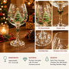 NoëlGlow™ — Luxe 3D kerstwijnglas