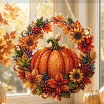 AutumnGlow™ — DIY diamond painting herfstkrans