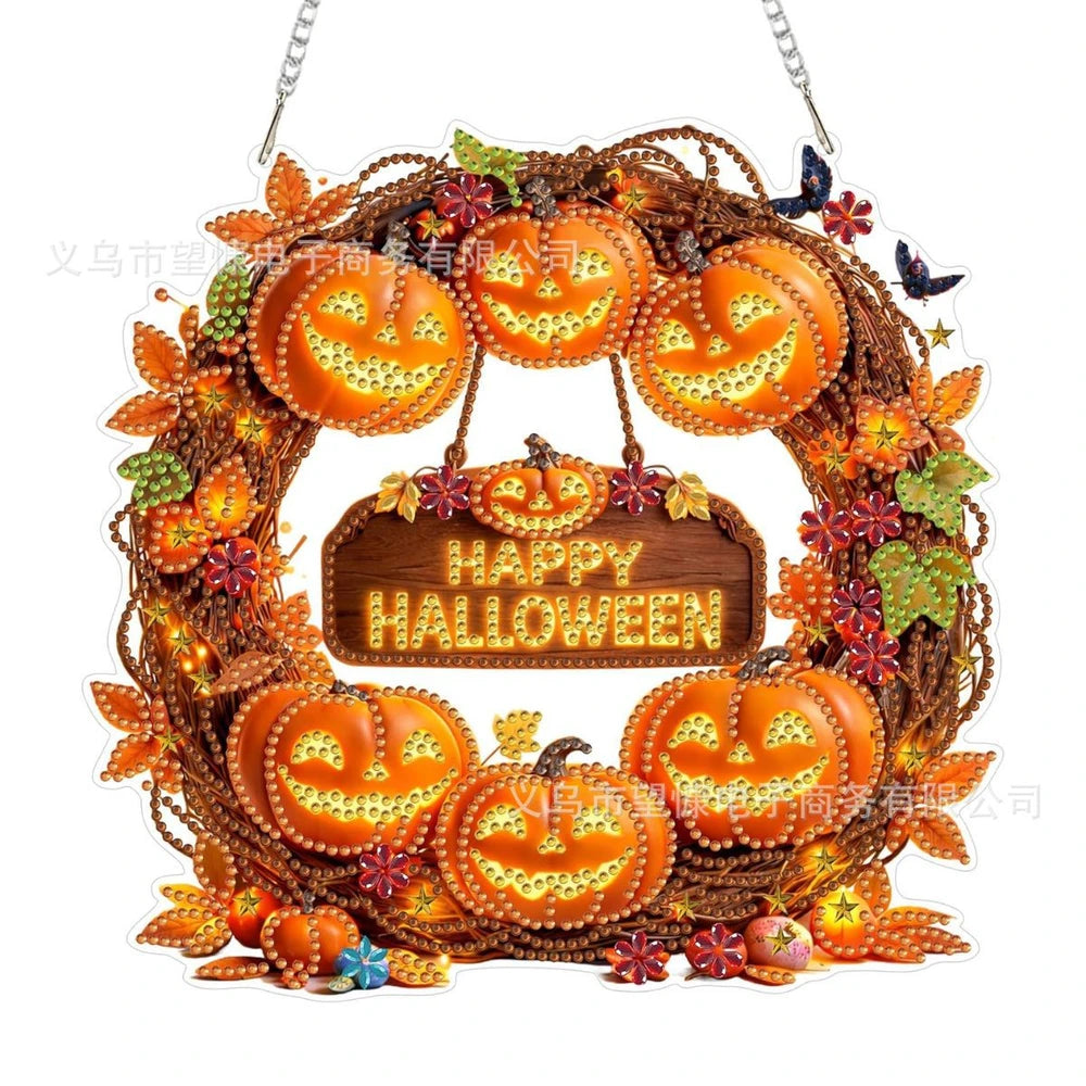 AutumnGlow™ — DIY diamond painting herfstkrans