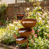 NatureNest™ — Drielaags vogelbad voor in de tuin