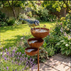 NatureNest™ — Drielaags vogelbad voor in de tuin