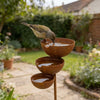 NatureNest™ — Drielaags vogelbad voor in de tuin