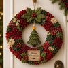 Stoffen 3D Kerstkrans DIY-Set
