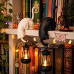 Feline™ - Decoratieve Kattenhanger met LED licht