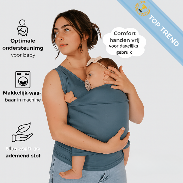 CuddleCarry™ - Baby draag t-shirt