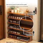 Houten Schoenenkast met Deuren