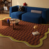 Retro Wavy Vloerkleed
