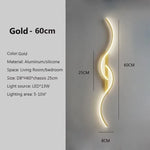Minimalistische LED Wandlamp