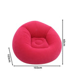 Opblaasbare Luie Fauteuil