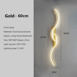 Minimalistische LED Wandlamp