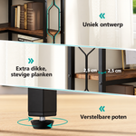 Belmont™ | Luxe Industriële Houten Hoekkast
