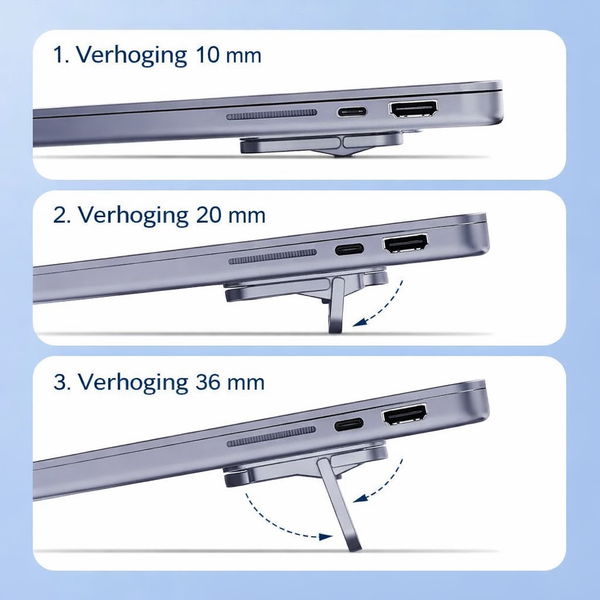 Onzichtbare Laptop Verhoger