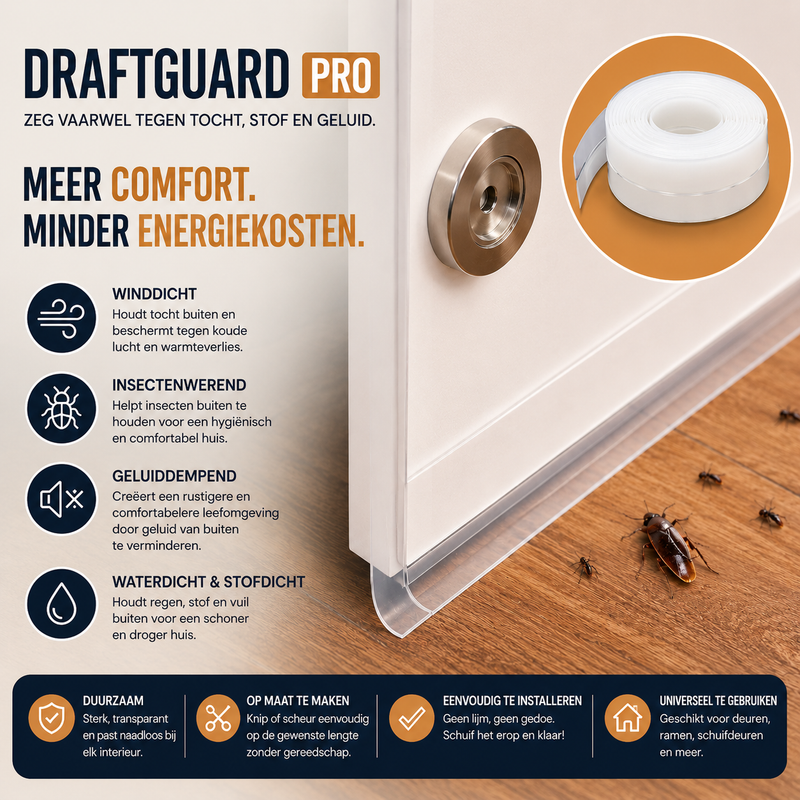 DraftGuard Pro Tochtstrip
