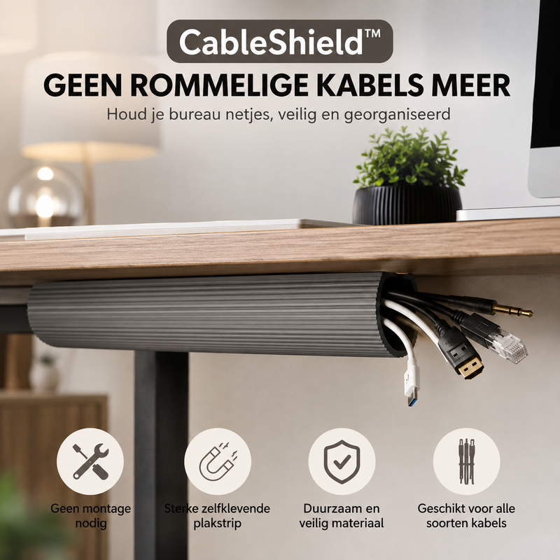 CableShield™ - PVC Kabelgoot