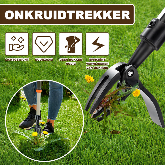 WeedEase™ | Ergonomische staande onkruidtrekker voor rugvriendelijk wieden