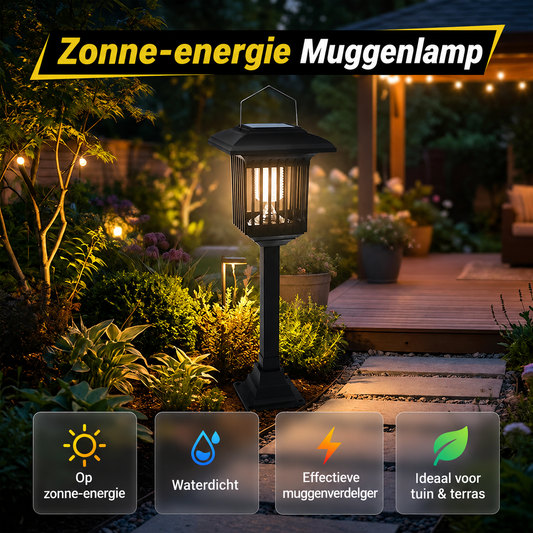 SolarGuard™ | 2-in-1 Zonne-energie Muggenverdelger & Tuinlamp
