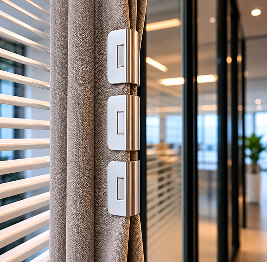 LightSeal™ | Magnetische gordijnclips tegen lichtinval zonder boren