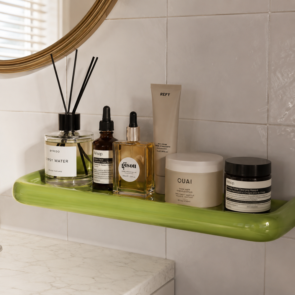 VibeShelf™ - Badkamerrek Opbergrek