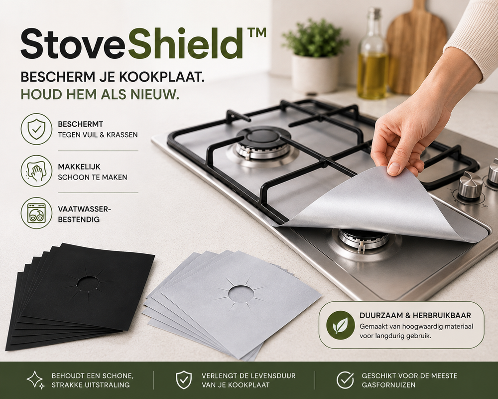 StoveShield™ Herbruikbare Fornuis Beschermers