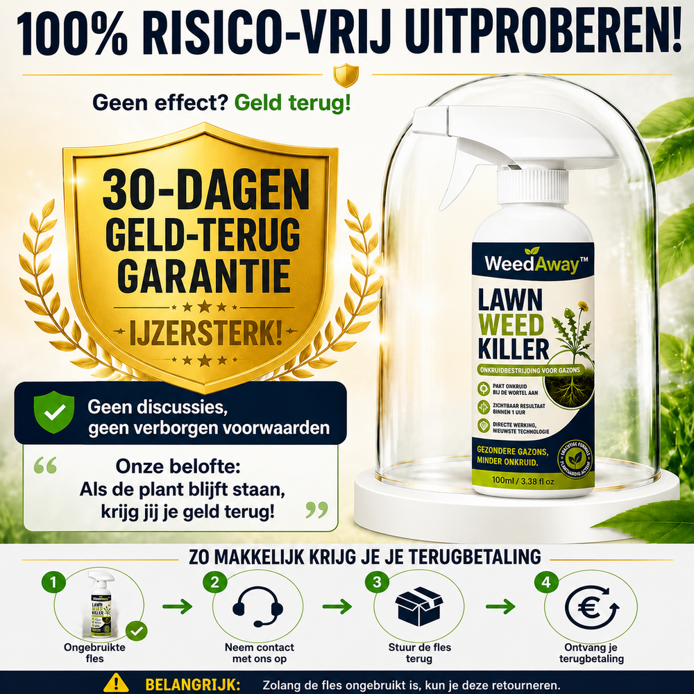 WeedAway™ - Krachtige spray tegen ongewenst onkruid