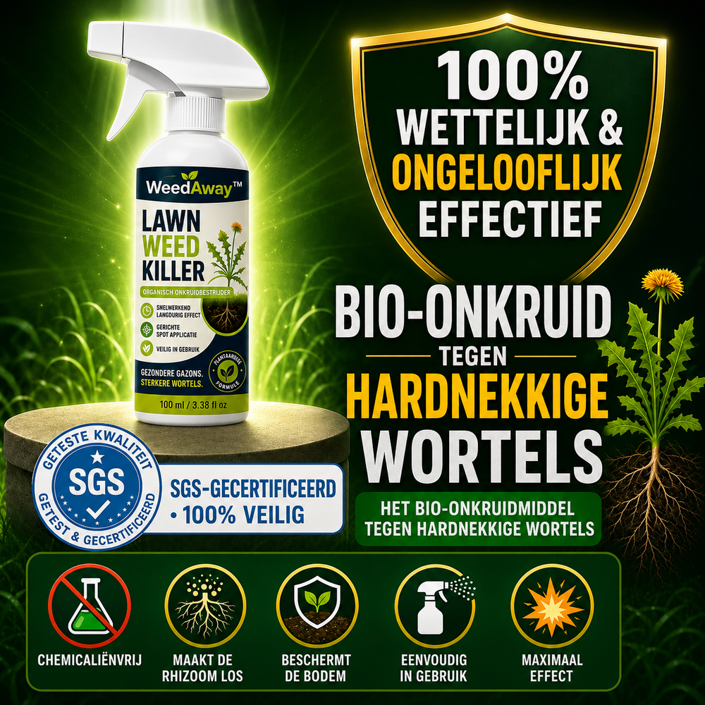 WeedAway™ - Krachtige spray tegen ongewenst onkruid