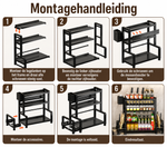 SpiceStack™  Kruidenrek Keuken Organizer