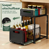 SlideEase™ Uitschuifbare 2-Laags Onderkast Organizer