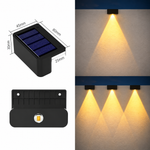 GlowGuard™ Waterdichte Solar Wandlamp voor Tuin, Hek & Oprit