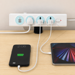 DeskDock™ Bureau Stekkerdooshouder met Kabelbeheerbak