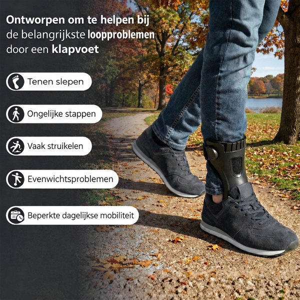 StepLift voetheffer ondersteuning brace