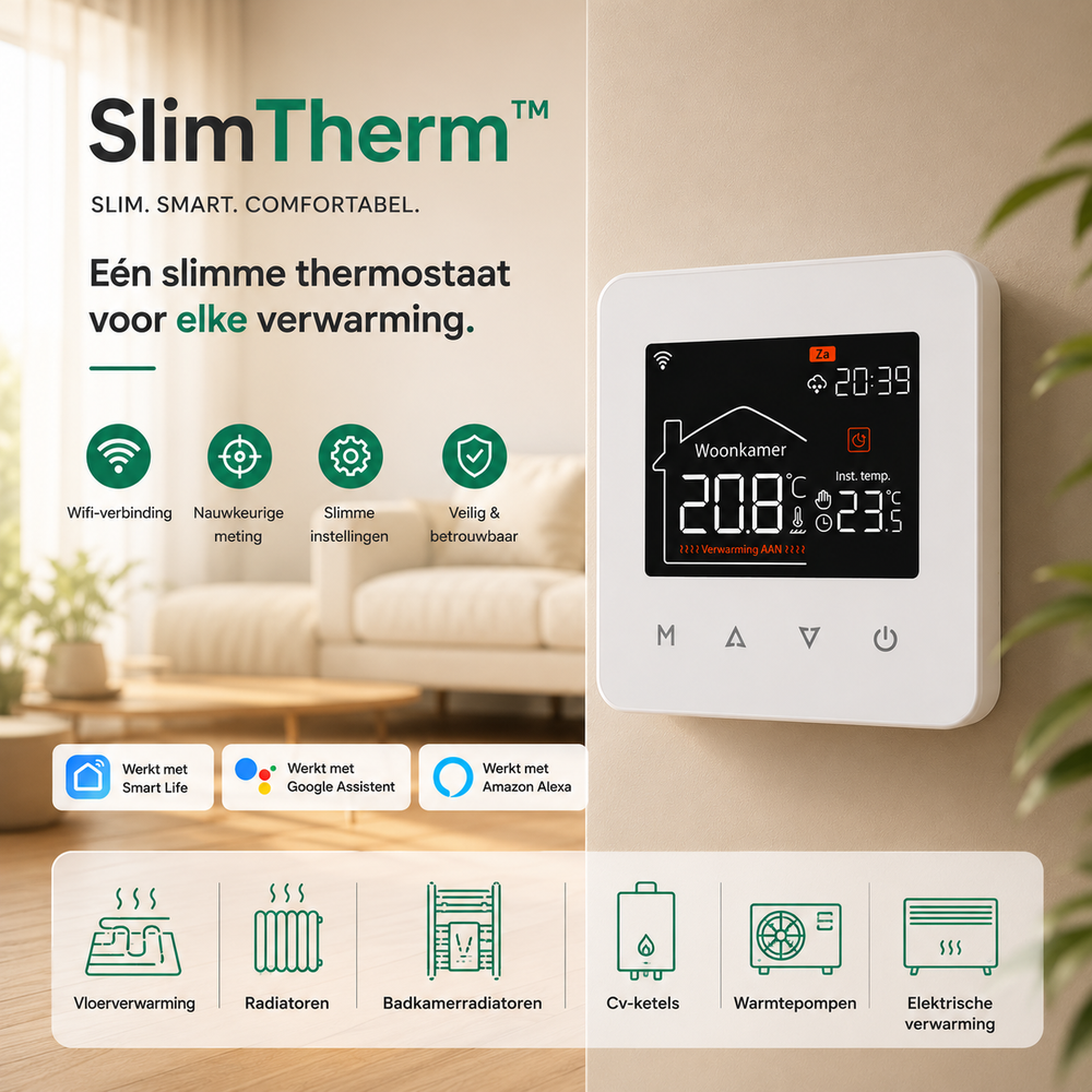 SlimTherm™ - Slimme Thuis Thermostaat