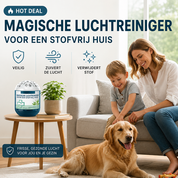 Magic Box Luchtreiniger voor Thuis