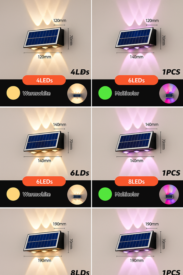 LumiWall™ - Solar Buitenlamp