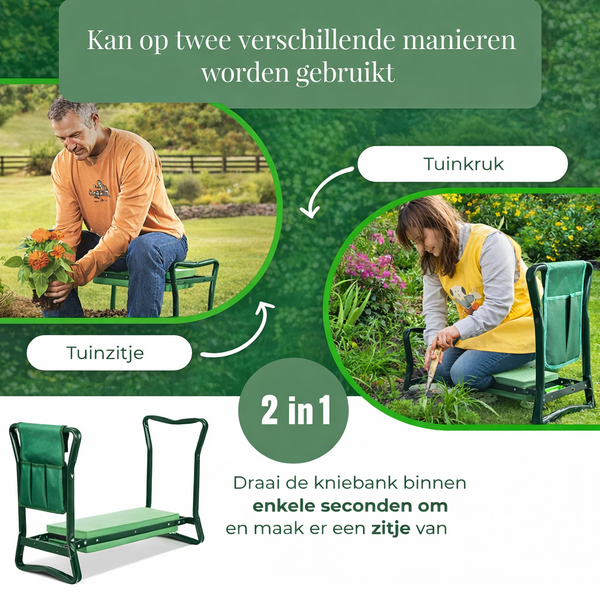 FlexiComfort Tuin Knie- en Zitkruk