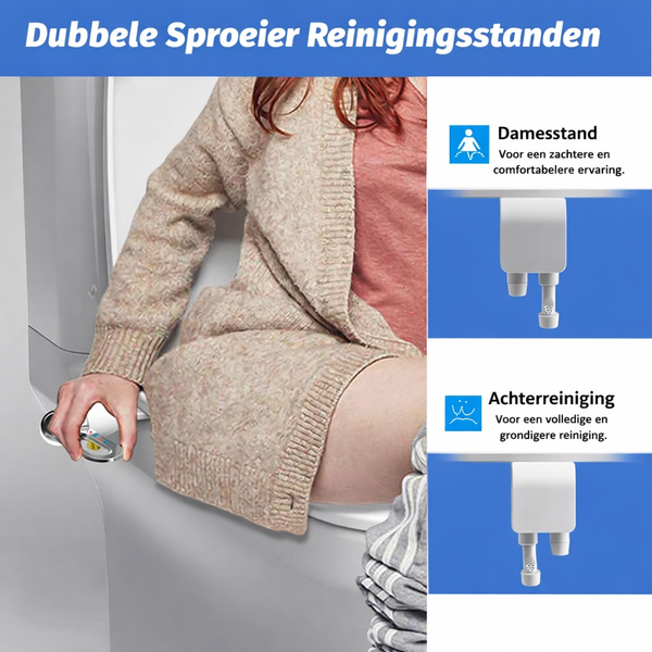 FrisBidet Compact Toiletreiniger Pro