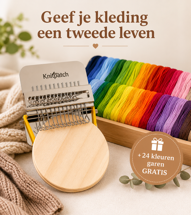 KnitPatch™ - Kleding Reparatie Tool