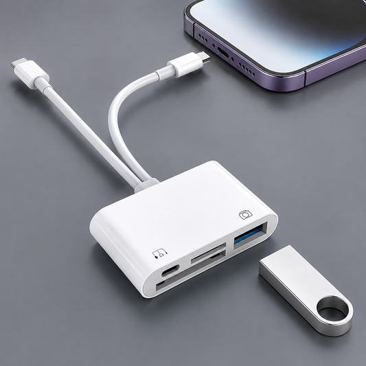 DataLink™ | 3-in-1 USB-C geheugenkaartlezer
