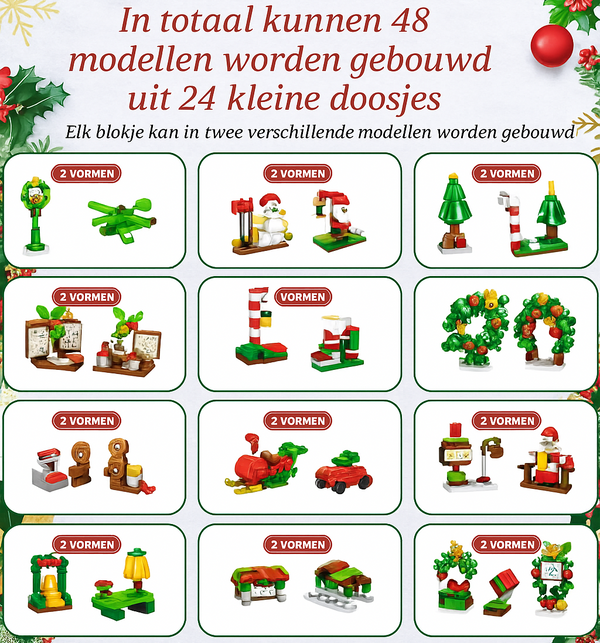 Buildmas™ - Bouwstenen Adventskalender 2025