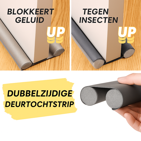 AeroSeal™ - Slimme tocht- & geluidsafdichting voor deuren