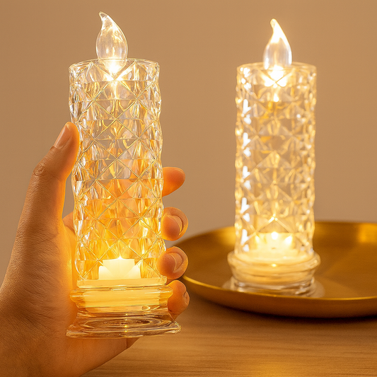 CrystalGlow™ - Vlamloze LED-kaars