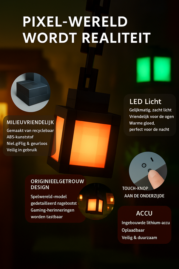 MineLight™ - Pixel perfect sfeer voor elke kamer